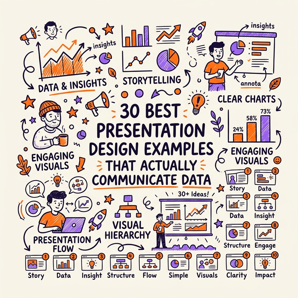 30 Best Presentation Design Examples That Actually Communicate Data