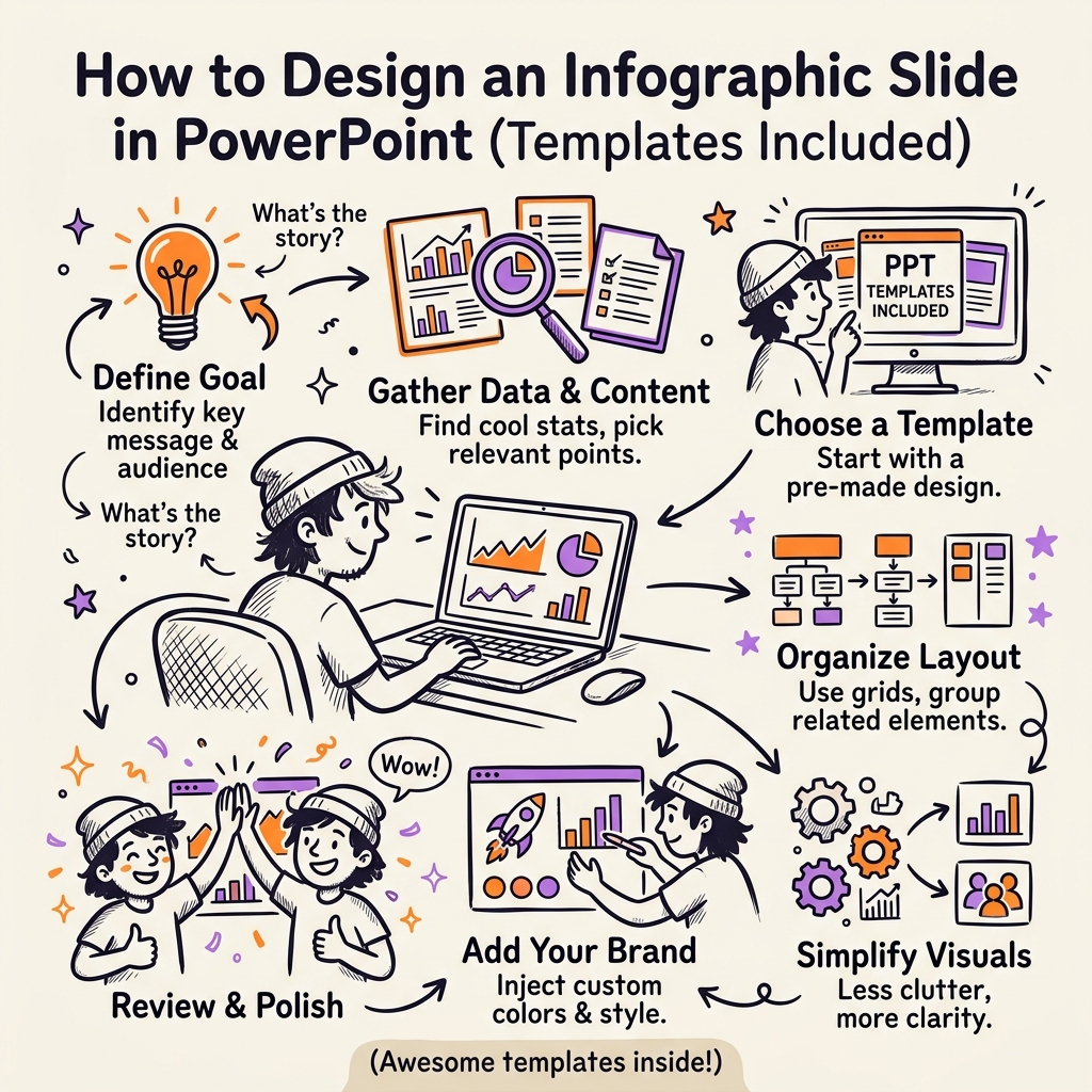 How to Design an Infographic Slide in PowerPoint (Templates Included)